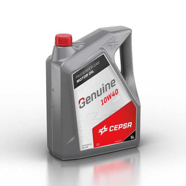 Aceite Lubricante Coche Genuine 10W40 5 l CEPSA
