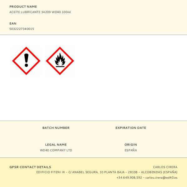 Lote de 24 Unidades Aceite Lubricante 34209 100ml WD40