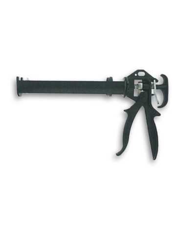 Pistola Profesional Metálica 410 Ol 1:25, para Inyección de Cartuchos de Anclaje Químico Pure Epoxy, 380 y 410 ml CELO