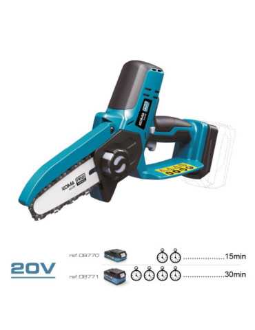 Mini Motosierra 20 V sin Batería Ni Cargador KOMA TOOLS 2