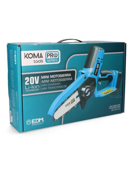 Mini Motosierra 20 V sin Batería Ni Cargador KOMA TOOLS