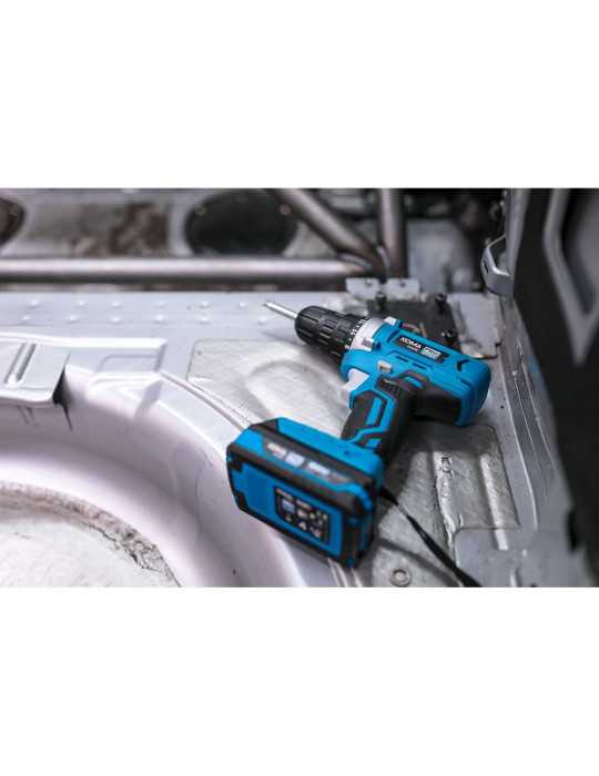 Kit Taladro Atornillador 20 V con 70 Accesorios, Batería 2.0Ah y Cargador KOMA TOOLS