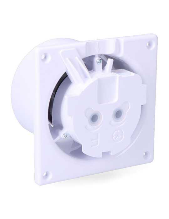 Extractor de Aire con Tapa Blanca, ( Personalizable) 11W Ø10cm EDM