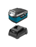 Pack Batería Li-Ion 20 V 4.0 Ah (08771) + Cargador 20 V 60 W (08772) KOMA TOOLS