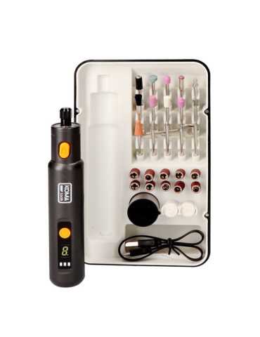 Kit Multiherramienta Rotativa 3,7 V con 51 Accesorios KOMA TOOLS 2
