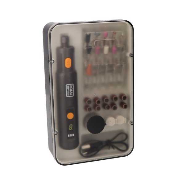Kit Multiherramienta Rotativa 3,7 V con 51 Accesorios KOMA TOOLS