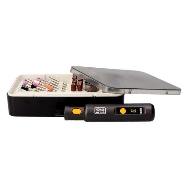 Kit Multiherramienta Rotativa 3,7 V con 51 Accesorios KOMA TOOLS