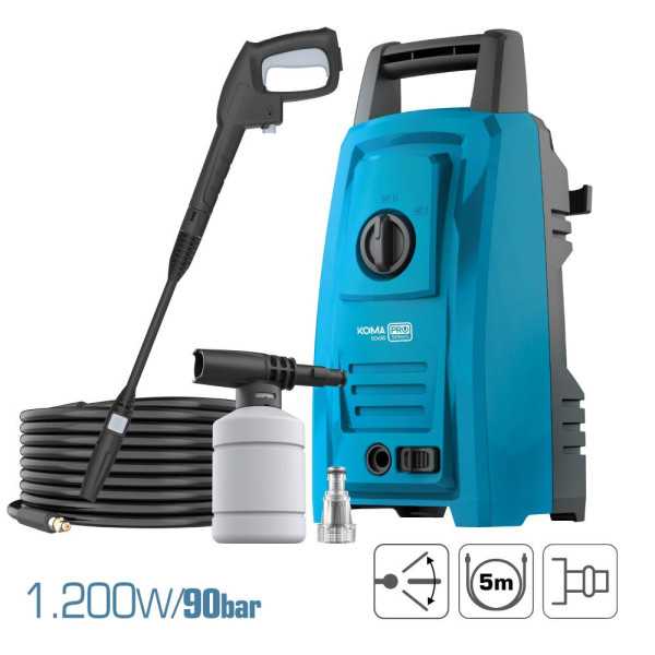 Hidrolimpiadora 1.200W 90 Bar KOMA TOOLS