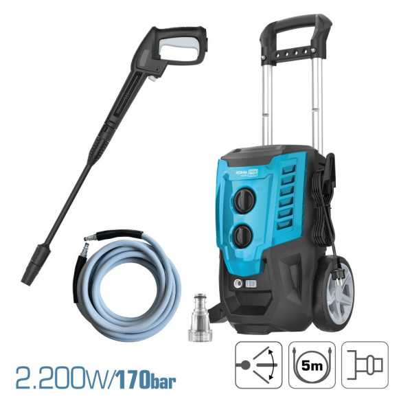 Hidrolimpiadora 2.200 W 170 Bar KOMA TOOLS