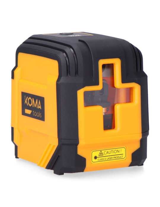 Nivel Láser con Funda 7,3 x 5,8 x 7,4 cm KOMA TOOLS