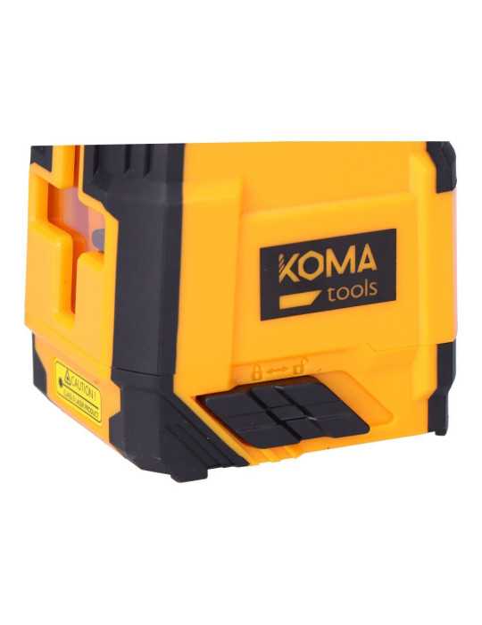Nivel Láser con Funda 7,3 x 5,8 x 7,4 cm KOMA TOOLS