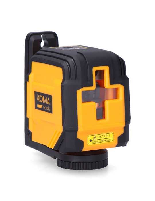 Nivel Láser con Funda 7,3 x 5,8 x 7,4 cm KOMA TOOLS