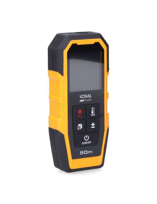 Medidor Láser con Funda 5,2 x 2,4 x 12,3 cm KOMA TOOLS