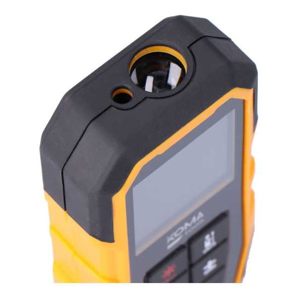 Medidor Láser con Funda 5,2 x 2,4 x 12,3 cm KOMA TOOLS