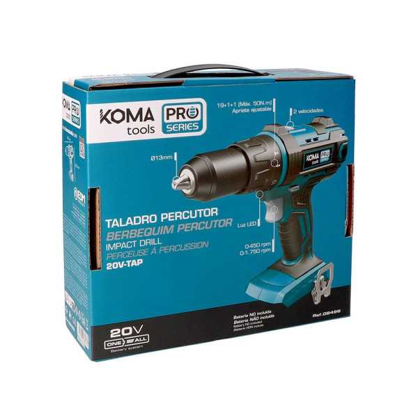 Taladro Percutor 20 V (sin Batería Ni Cargador) KOMA TOOLS