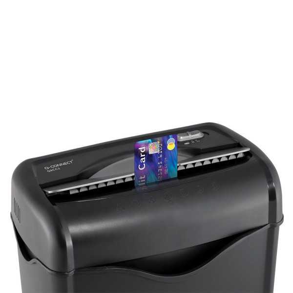 Destructora de Documentos KF17970, 6 Hojas Q-CONNECT