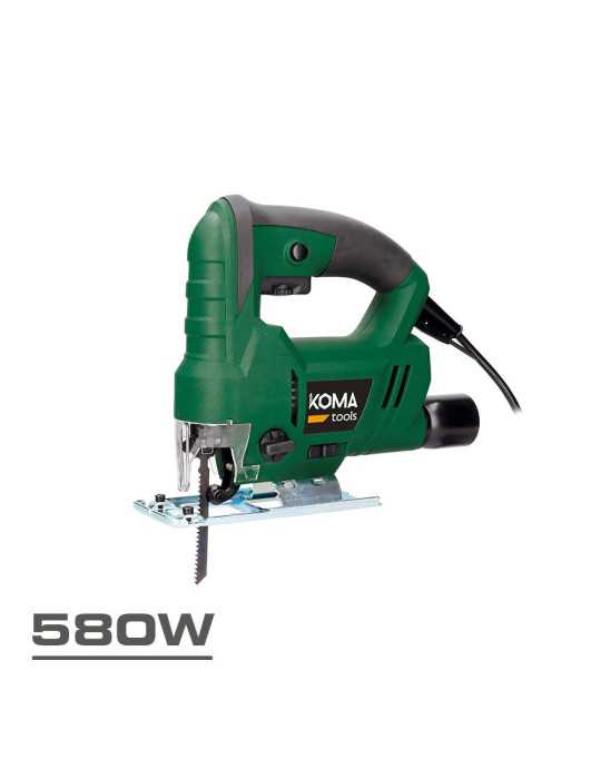 Sierra de Calar 580W con Cable 2 m, 260 x 250 mm KOMA TOOLS