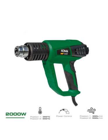 Decapador 600°C 2000 W KOMA TOOLS