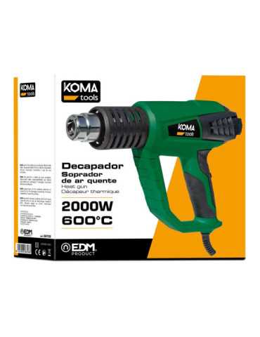 Decapador 600°C 2000 W KOMA TOOLS 2