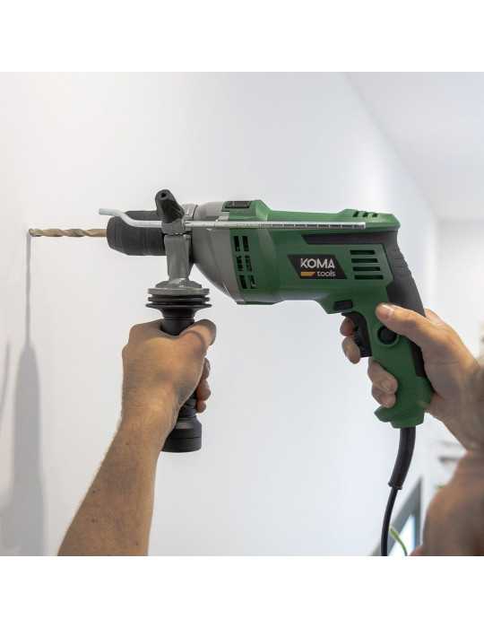 Taladro Percutor 750W con Cable de 2 m KOMA TOOLS