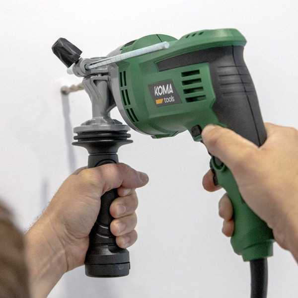 Taladro Percutor 750W con Cable de 2 m KOMA TOOLS