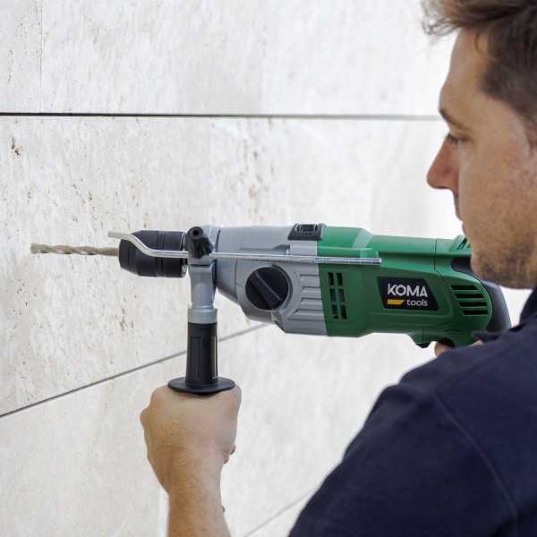 Taladro Percutor 1050W con Cable de 2 m KOMA TOOLS