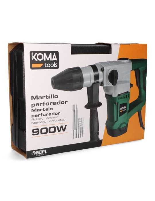 Martillo Percutor 900 W con Cable de 2 m KOMA TOOLS