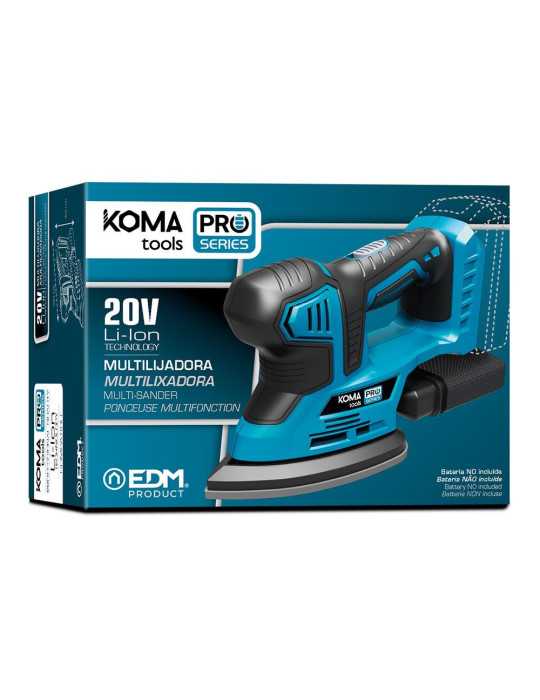 Lijadora tipo Mouse 20 V sin Batería Ni Cargador, 20,4 x 15,5 cm KOMA TOOLS