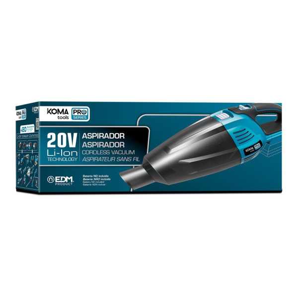 Aspirador 20 V sin Batería Ni Cargador 45,5 x 13,5 cm KOMA TOOLS