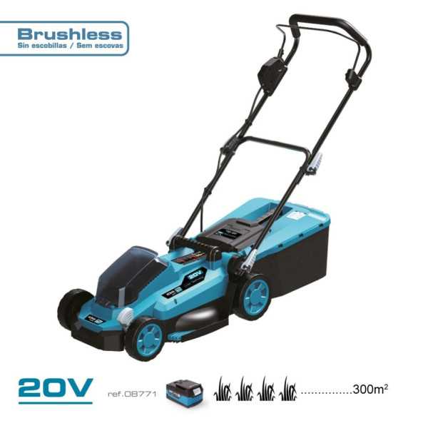 Cortacésped 20V sin Batería Ni Cargador 97 x 93 cm KOMA TOOLS