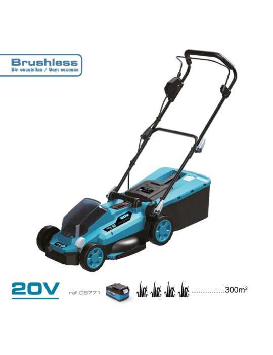 Cortacésped 20V sin Batería Ni Cargador 97 x 93 cm KOMA TOOLS