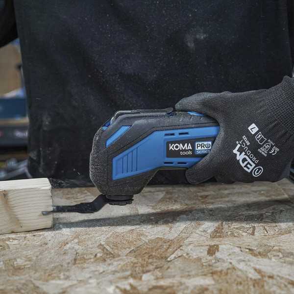 Multiherramienta Oscilante 20 V sin Batería Ni Cargador. 31,3 x 11cm KOMA TOOLS