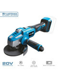 Amoladora Angular Brushless 20V Ø125 mm sin Batería Ni Cargador, 37,5 x 12 cm KOMA TOOLS