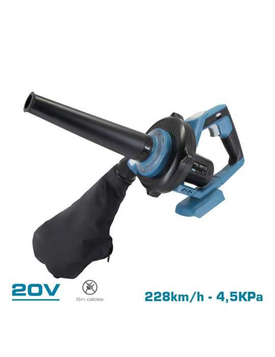 Aspirador / Soplador 20 V sin Batería Ni Cargador KOMA TOOLS