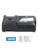 Cargador Rapido de Bateria 20 V 125 W KOMA TOOLS