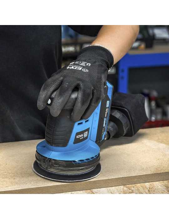 Lijadora Excentrica Brushless 20 V sin Batería Ni Cargador, 13 x 30 x 15 cm KOMA TOOLS