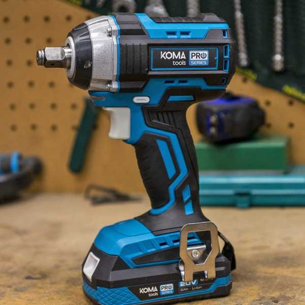 Llave de Impacto Brushless 20 V 280 Nm sin Batería Ni Cargador KOMA TOOLS