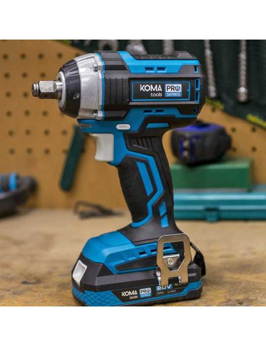 Llave de Impacto Brushless 20 V 280 Nm sin Batería Ni Cargador KOMA TOOLS