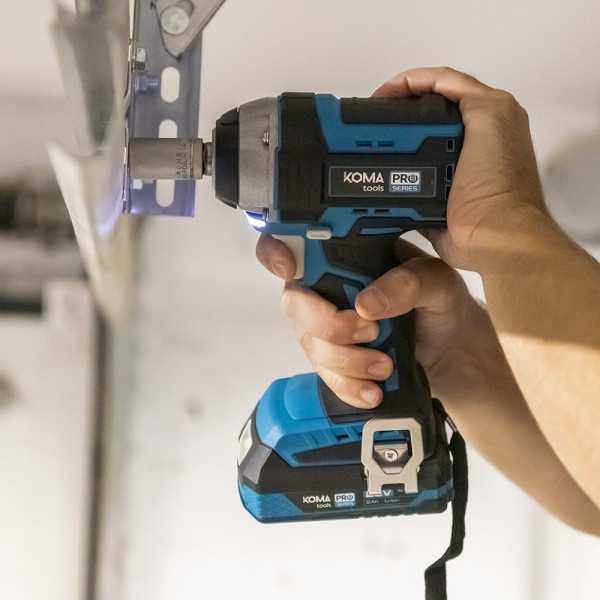 Llave de Impacto Brushless 20 V 280 Nm sin Batería Ni Cargador KOMA TOOLS