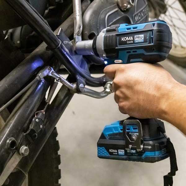 Llave de Impacto Brushless 20 V 280 Nm sin Batería Ni Cargador KOMA TOOLS
