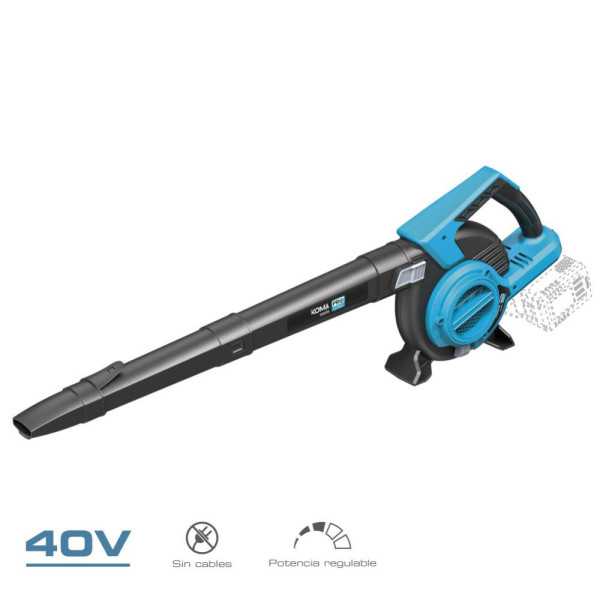 Soplador / Aspirador / Triturador Brushless 40V sin Baterias Ni Cargador KOMA TOOLS