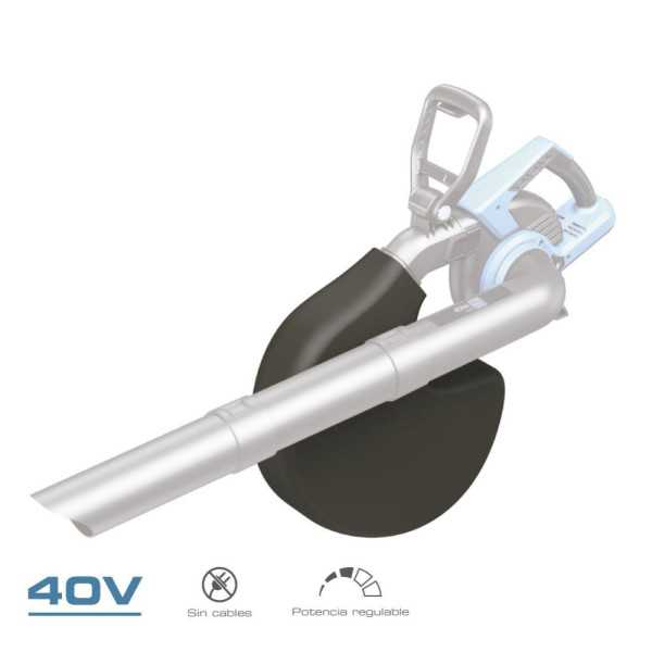 Soplador / Aspirador / Triturador Brushless 40V sin Baterias Ni Cargador KOMA TOOLS