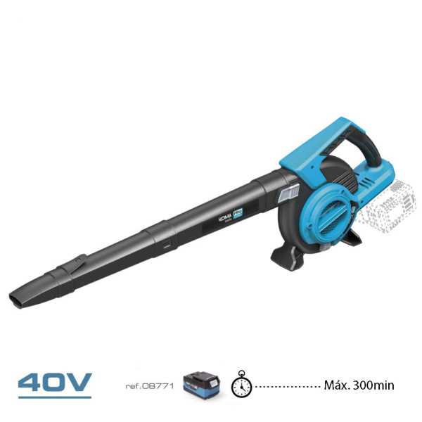 Soplador / Aspirador / Triturador Brushless 40V sin Baterias Ni Cargador KOMA TOOLS