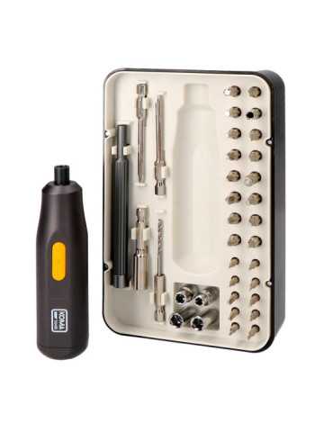 Kit Destornillador Recargable 3,7 V con 35 Accesorios KOMA TOOLS 2