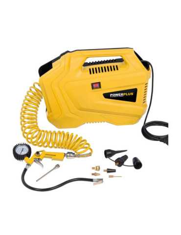 Compresor sin Aceite 1100 W POWERPLUS