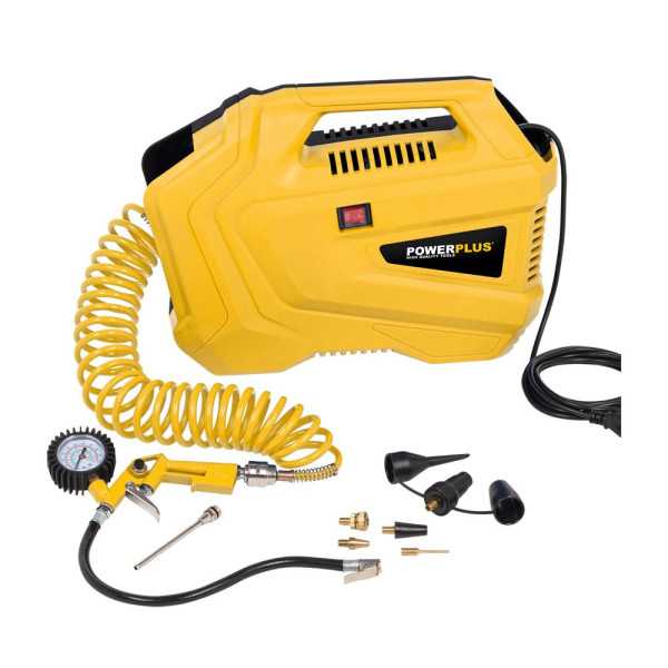 Compresor sin Aceite 1100 W POWERPLUS