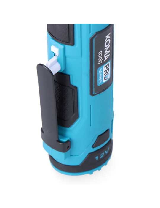 Kit Carraca 12 V con Accesorios, Bateria y Cargador KOMA TOOLS