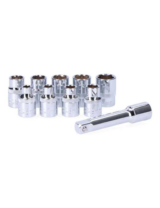 Kit Carraca 12 V con Accesorios, Bateria y Cargador KOMA TOOLS