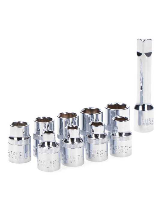 Kit Carraca 12 V con Accesorios, Bateria y Cargador KOMA TOOLS