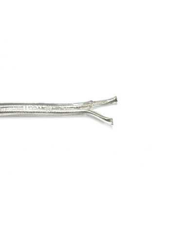 Lote de 200 Unidades Manguera Tubular Fror 2 x 0,75 mm² Transparente EURO/m KOALA COMPONENTS